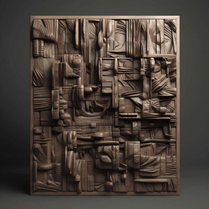 نموذج ثلاثي الأبعاد لآلة CNC 3D Art 